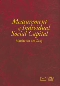 van der Gaag (2005) Measurement of individual social capital